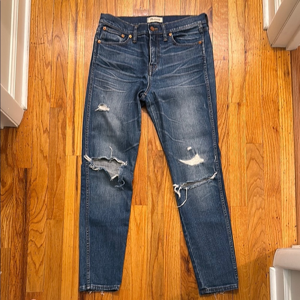 Madewell 9” high riser skinny